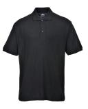 Portwest Naples Mens Polo Shirt Black L