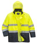 Portwest S166 Lite Two-Tone Traffic Jacket Yellow/Navy