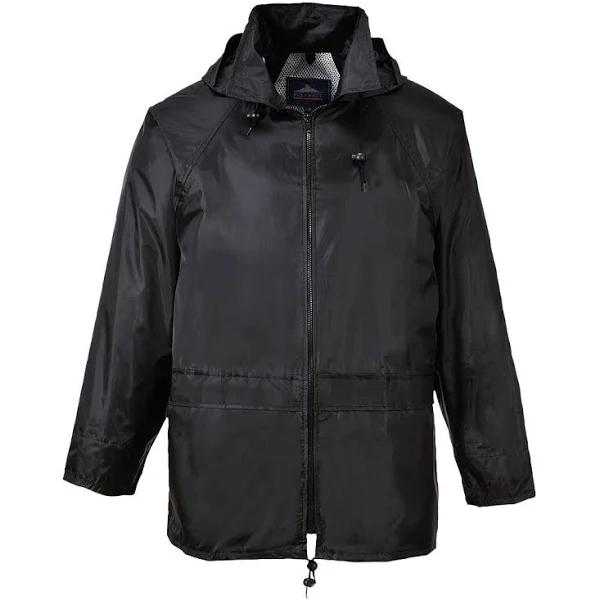 Portwest S440 Classic Rain Jacket Black XS (32-34)