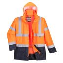 Portwest S768 Hi-Vis Executive 5-in-1 Jacket Orange/Navy