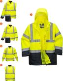 Portwest S768 Hi-Vis Executive 5-in-1 Jacket Orange/Navy