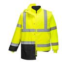 Portwest S768 Hi-Vis Executive 5-in-1 Jacket Orange/Navy