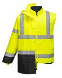 Portwest S768 Hi-Vis Executive 5-in-1 Jacket Orange/Navy