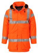 Portwest S774 Bizflame Rain Hi-Vis Multi Lite Jacket Orange