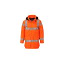 Portwest S774 Bizflame Rain Hi-Vis Multi Lite Jacket Orange