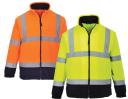 Portwest Uf301 Hi-Vis 2-Tone Fleece - OrNa, L
