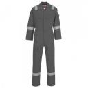Portwest Unisex Adult Flame Resistant Anti-static Overalls Grey XXL L