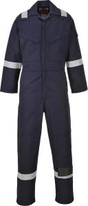 Portwest Unisex Adult Flame Resistant Anti-static Overalls Navy S