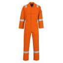 Portwest Unisex Adult Flame Resistant Anti-static Overalls Orange XS L