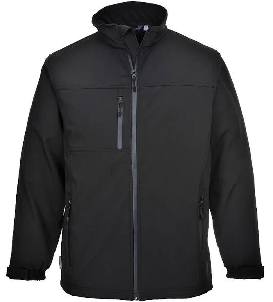 Portwest Utk50 Softshell Jacket - Black, S