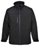 Portwest Utk50 Softshell Jacket - Black, XL