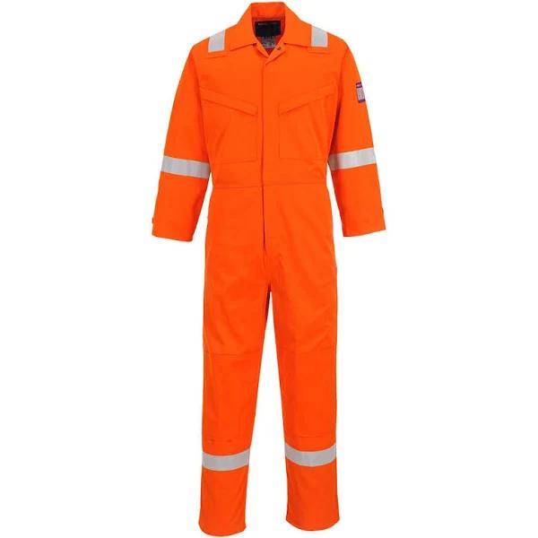 Portwest Workwear Mens Modaflame Coverall Orange XXL