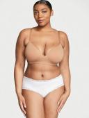 Posey Lace Waist Cotton Cheeky Panty , Blue, XXL - Women's Panties - Victoria's Secret