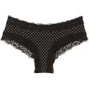 Posey Lace Waist Cotton Cheeky Panty , Print, M - Women's Panties - Victoria's Secret