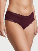Posey Lace Waist Cotton Cheeky Panty , Print, M - Women's Panties - Victoria's Secret