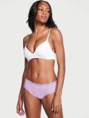 Posey Lace Waist Cotton Cheeky Panty , Purple, XXL - Women's Panties - Victoria's Secret