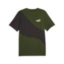 Power Men's Cat T-Shirt in Myrtle, Size 2XL, Cotton by Puma