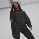 Power Women's Colourblock Hoodie in Black, Size Large by Puma