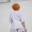 Power Women's Colourblock T-Shirt in Vivid Violet, Size Small by Puma