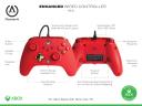 PowerA Enhanced Wired Controller for Xbox Series X|S (Red)