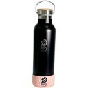 PPD Hydration Hydrtion 750ml Black Originl Water Bottle w/ Grey Bumper Protector