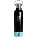 PPD Hydration Hydrtion 750ml Black Originl Water Bottle w/ Grey Bumper Protector