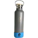 PPD Hydration Hydrtion 750ml Black Originl Water Bottle w/ Grey Bumper Protector