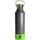PPD Hydration Hydrtion 750ml Black Originl Water Bottle w/ Grey Bumper Protector