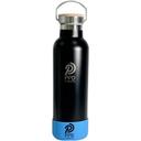 PPD Hydration Hydrtion 750ml Black Originl Water Bottle w/ Grey Bumper Protector