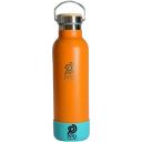 PPD Hydration Hydrtion 750ml Orange Originl Water Bottle w/ Teal Bumper Protector