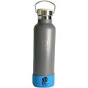 PPD Hydration Hydrtion 750ml Orange Originl Water Bottle w/ Teal Bumper Protector