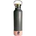 PPD Hydration Hydrtion 750ml Orange Originl Water Bottle w/ Teal Bumper Protector