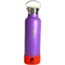 PPD Hydration Hydrtion 750ml Purple Originl Water Bottle w/ Grey Bumper Protector