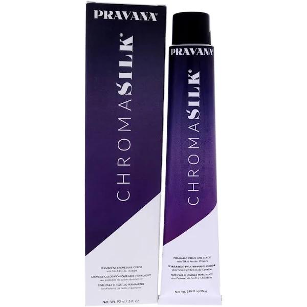 Pravana Chromasilk Creme Hair Color with Silk & Keratin Protein 6.5 Dark Mahogany Blonde