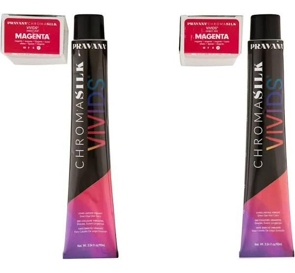 Pravana ChromaSilk Vivids Hair Color Magenta 2 CT