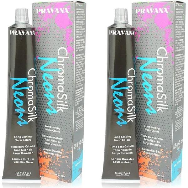 Pravana Chromasilk Vivids (Neon Green) 3 fl 0z - 2 Pack