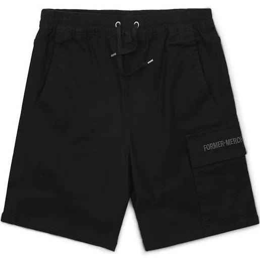 Prayer Cargo Walkshort // Black Black / 28