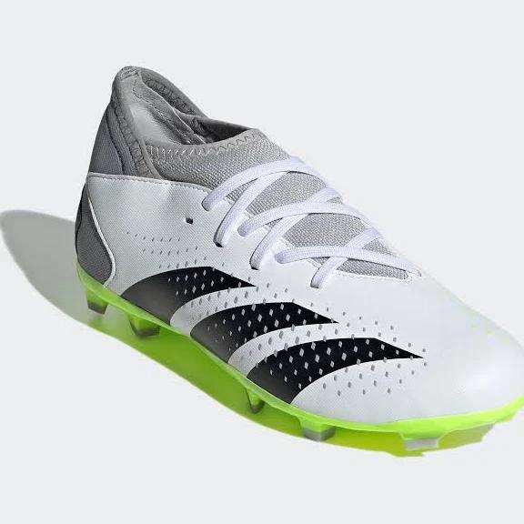 Predator Accuracy.3 Youth Firm Ground Boots (IE9504) 13K / White