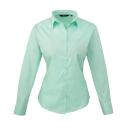 Premier 3/4 Sleeve Poplin Blouse / Plain Work Shirt Royal 12