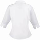 Premier 3/4 Sleeve Poplin Blouse / Plain Work Shirt White 10