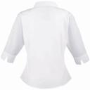 Premier 3/4 Sleeve Poplin Blouse / Plain Work Shirt White 22