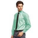 Premier Mens Long Sleeve Formal Plain Work Poplin Shirt White 19