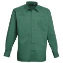 Premier Mens Long Sleeve Formal Plain Work Poplin Shirt White 22