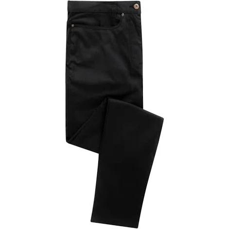 Premier Mens Performance Chinos Black 30R