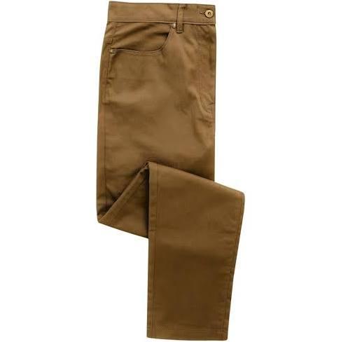 Premier Mens Performance Chinos Camel 36R