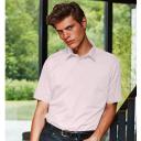 Premier Mens Short Sleeve Formal Poplin Plain Work Shirt Pink 19