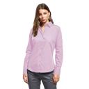 Premier Womens/Ladies Poplin Long Sleeve Blouse / Plain Work Shirt Lilac 10