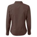 Premier Womens/Ladies Poplin Long Sleeve Blouse / Plain Work Shirt Lilac 10