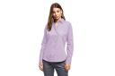 Premier Womens/Ladies Poplin Long Sleeve Blouse / Plain Work Shirt Lilac 12