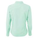 Premier Womens/Ladies Poplin Long Sleeve Blouse / Plain Work Shirt Lime 18
